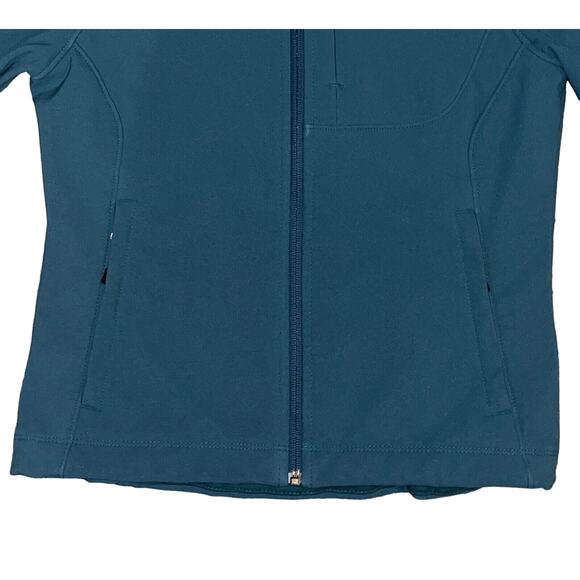 The North Face Women's Jacket X-Small Full Zip Softshell Green Transition Jacket - Picture 4 of 11